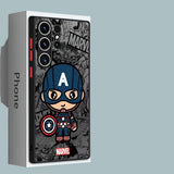 Cartoon Marvel Spiderman Samsung Cases