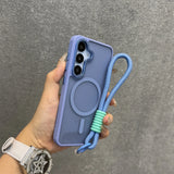 Matte Magnetic Samsung Case with Lanyard