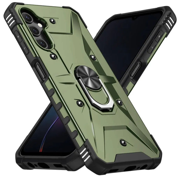 Shockproof Hard Armor Samsung Cases - CaseShoppe Samsung Galaxy S23 ultra / Green