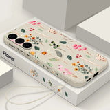 Flower Magsafe Soft Samsung Case