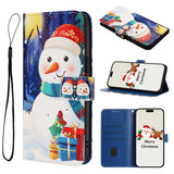 Christmas Leather Covers Samsung Galaxy Cases