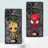 Cartoon Marvel Spiderman Samsung Cases