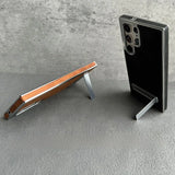 S25 Ultra Business Plating Leather Samsung Cases