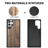 Natural Real Wood Samsung Case