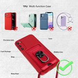 Magnetic Samsung Galaxy Cases with Lanyard Wallet - CaseShoppe