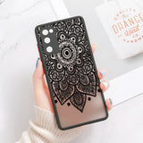 Matte Mandala Samsung Cases - CaseShoppe Samsung S23 Ultra / C
