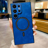 Luxury Silicone Cortex Samsung Galaxy Cases - CaseShoppe For Samsung S23 Ultra / Sky Blue