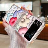 Luxury Oil Painting Samsung Flip Cases