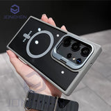 Magnetic Lens Metal Samsung Galaxy Case