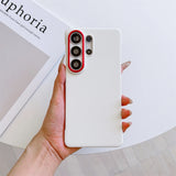 Leather Frameless Ultra Thin Magnetic Samsung Case
