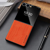 Leather Wood Texture Samsung Galaxy Z Fold Case