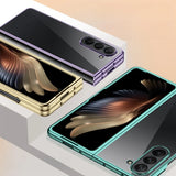 Electroplated Transparent Samsung Galaxy Z Fold Cases