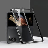 Electroplated Transparent Samsung Galaxy Z Fold Cases