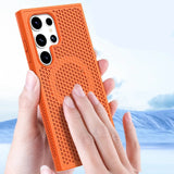 MagSafe Luxury Heat Dissipation Samsung Cases