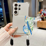 Braided Crossbody Strap Lanyard Phone Case For Samsung Galaxy