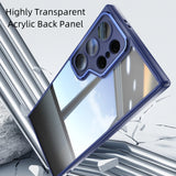 Metal Button Lens Protect Shockproof Samsung Cases
