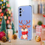 Christmas Reindeer Snowman Samsung Galaxy Cases