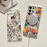 MagSafe Retro Flower Samsung Galaxy Cases - CaseShoppe