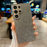 Water Ripple Texture Glitter Samsung Galaxy Case