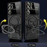 Magnetic Stand Armor Samsung Galaxy Cases