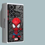 Cartoon Marvel Spiderman Samsung Cases