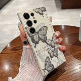 Black White Creative Samsung Case