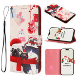 Christmas Leather Covers Samsung Galaxy Cases