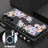 Flower Magsafe Soft Samsung Case