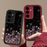 Cherry Blossom Silicone Samsung Cases