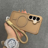 Matte Magnetic Samsung Case with Lanyard