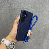 Matte Magnetic Samsung Case with Lanyard