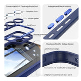 Metal Button Lens Protect Shockproof Samsung Cases