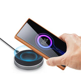 Splicing Leather Texture Clear Samsung Ultra cases