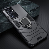 Strong Military Armor Samsung Case - CaseShoppe Samsung Galaxy S23 Ultra / Black