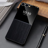 Leather Wood Texture Samsung Galaxy Z Fold Case