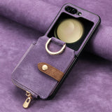 Luxury Card Holder Samsung Galaxy Z Flip Cases