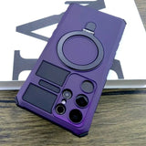 Shock Proof Ring Holder Samsung Cases - CaseShoppe Purple / Samsung Galaxy S24 Ultra