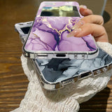 Colorful Marble Case Samsung Flip Cases