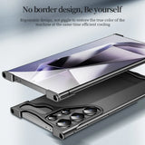 Luxury Titanium Rimless Alloy Samsung Cases