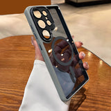 Luxury Wireless Transparent Samsung Ultra cases