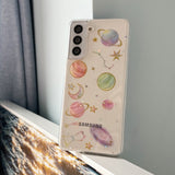 Glitter Stars Moon Samsung Galaxy Cases - CaseShoppe