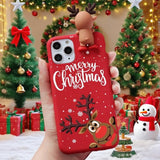 Christmas 3D Bear Santa Reindeer Samsung Galaxy Cases