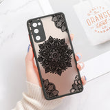 Matte Mandala Samsung Cases - CaseShoppe Samsung S23 Ultra / F