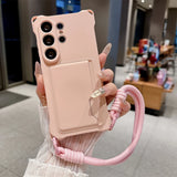 Braided Crossbody Strap Lanyard Phone Case For Samsung Galaxy