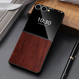 Leather Wood Texture Samsung Galaxy Z Fold Case