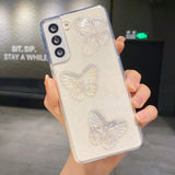 3D Colorful Butterfly Samsung Galaxy Cases - CaseShoppe For Samsung S23 / a