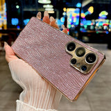 Water Ripple Texture Glitter Samsung Galaxy Case