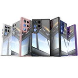 Metal Button Lens Protect Shockproof Samsung Cases