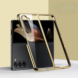 Electroplated Transparent Samsung Galaxy Z Fold Cases
