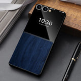 Leather Wood Texture Samsung Galaxy Z Fold Case